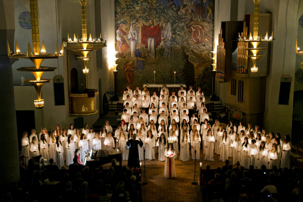 Palmqrantzs estet årliga julkonsert.